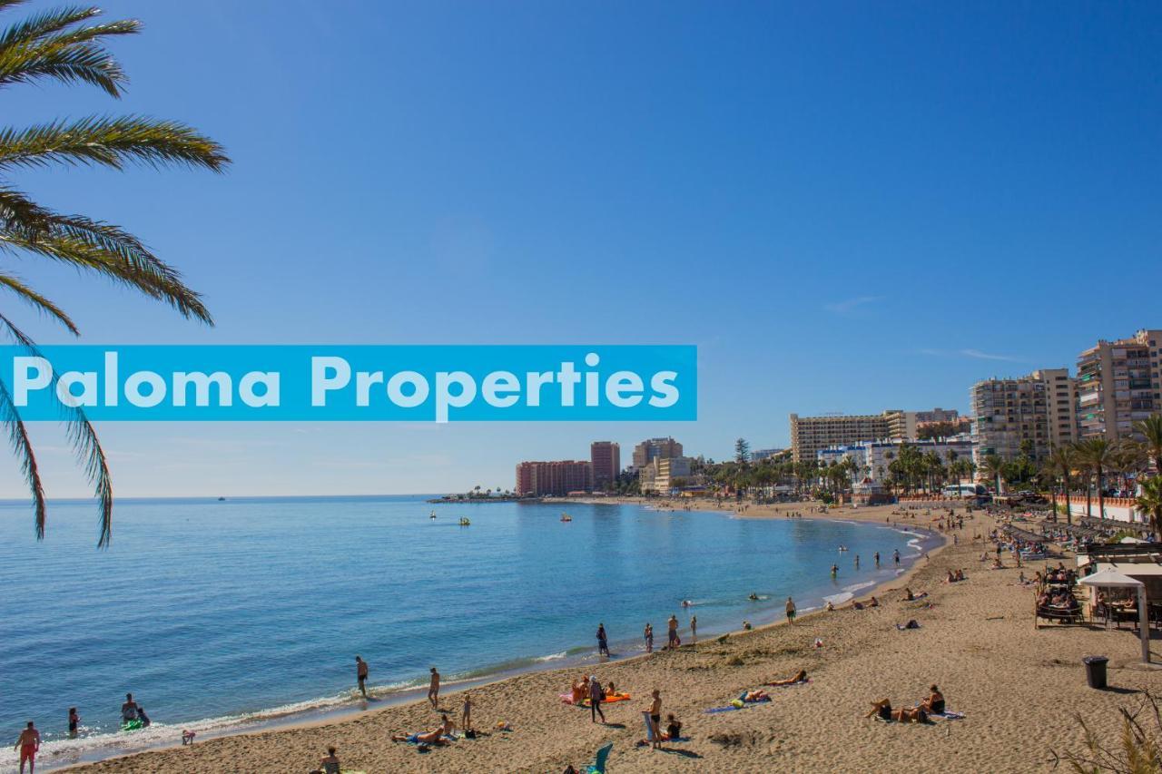 2Bdr Sunny Apartment With Pool And Private Parking In Benalmádena Kültér fotó
