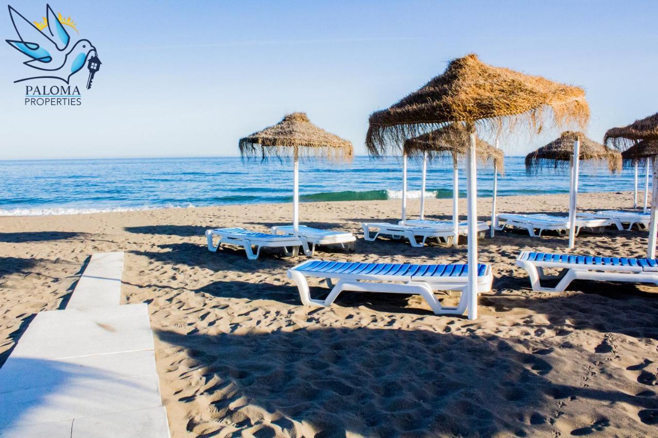 2Bdr Sunny Apartment With Pool And Private Parking In Benalmádena Kültér fotó