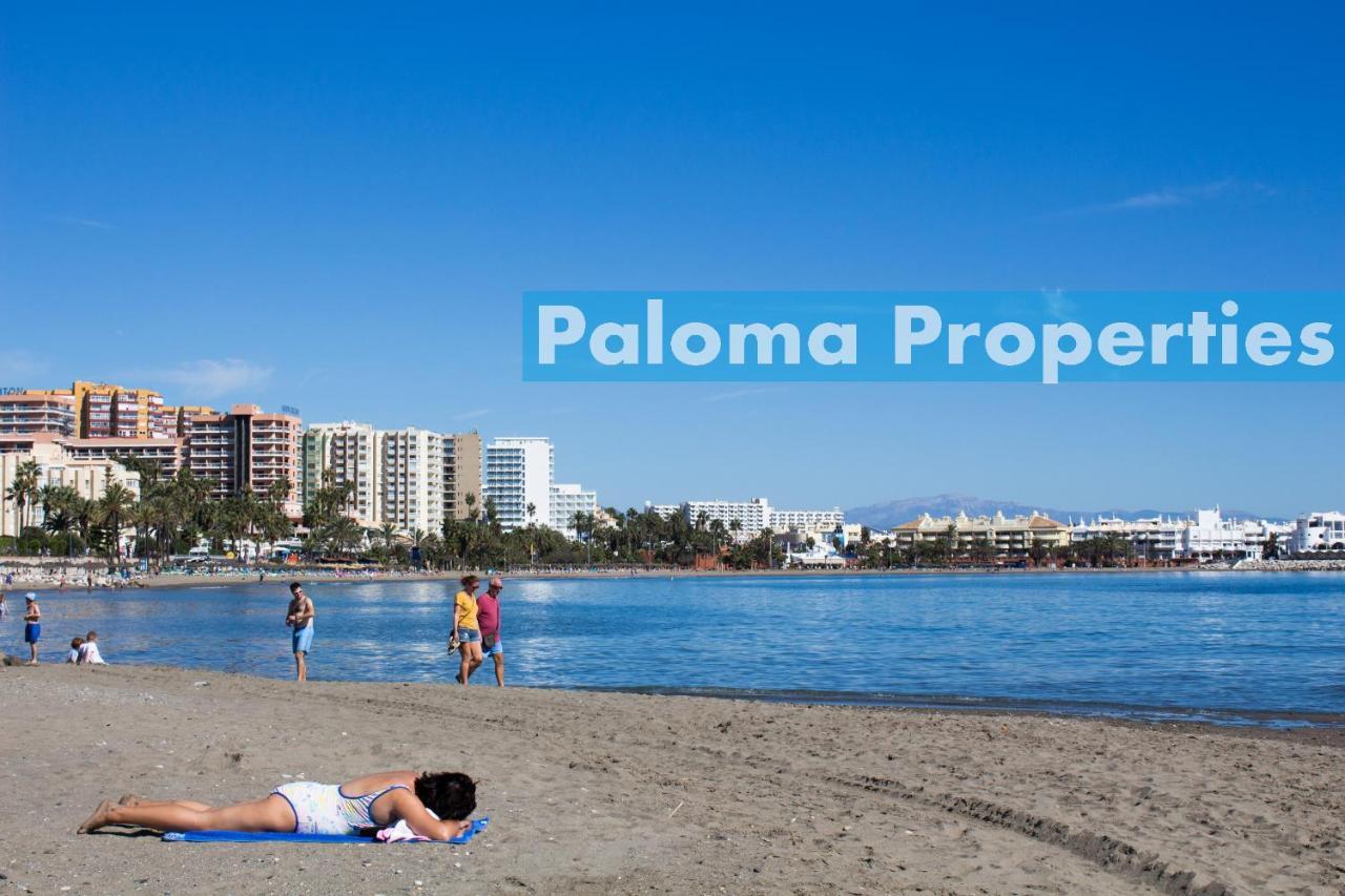 2Bdr Sunny Apartment With Pool And Private Parking In Benalmádena Kültér fotó