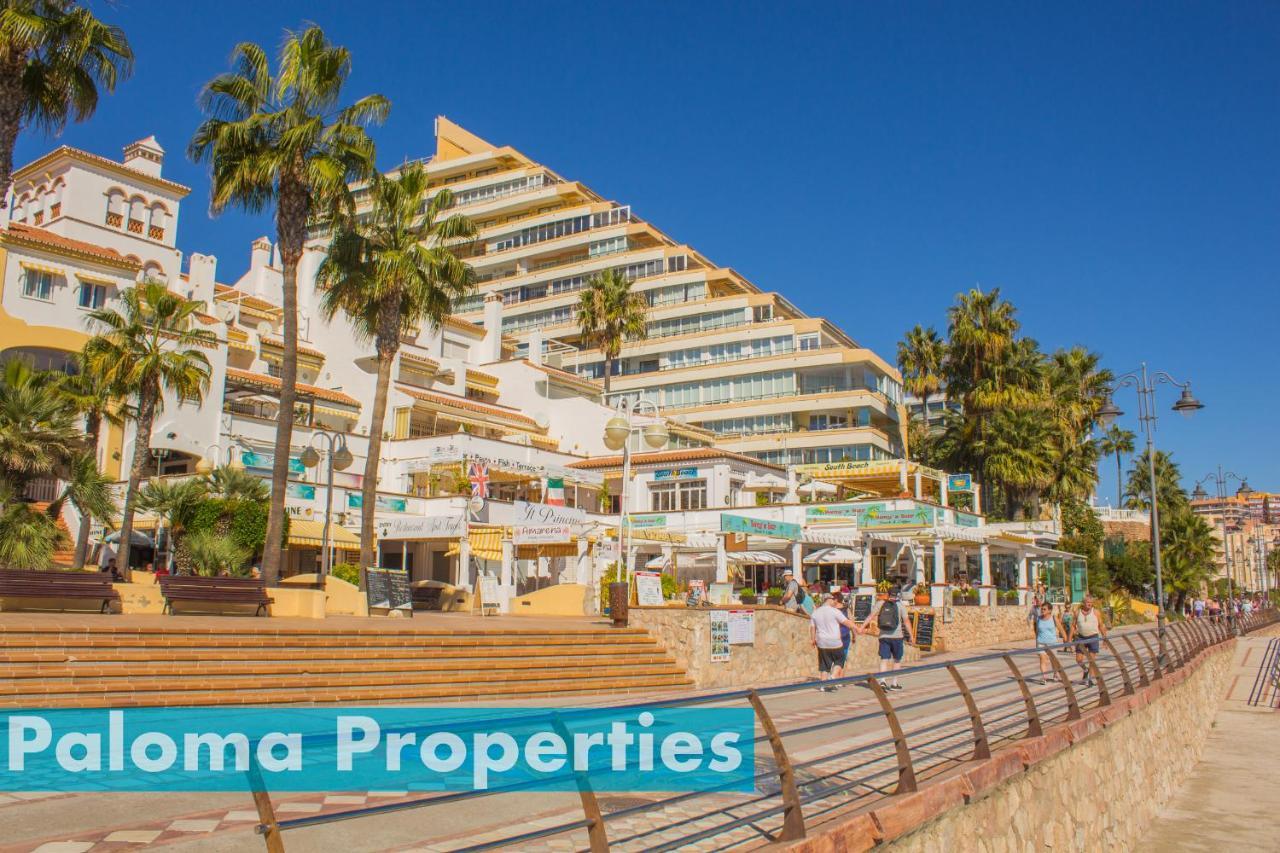 2Bdr Sunny Apartment With Pool And Private Parking In Benalmádena Kültér fotó